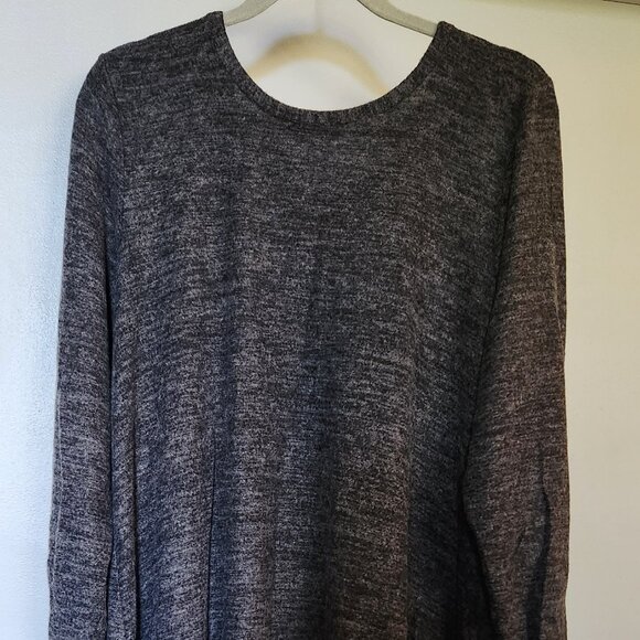 Torrid Super Soft Plush lace up sweater with shark hem - Picture 4 of 7